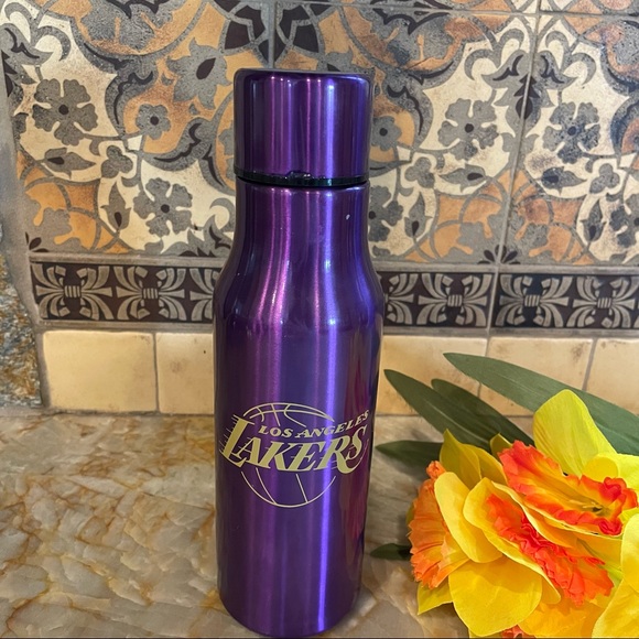NWOT Los Angeles Lakers Thermos and Zippered Case - Picture 8 of 8